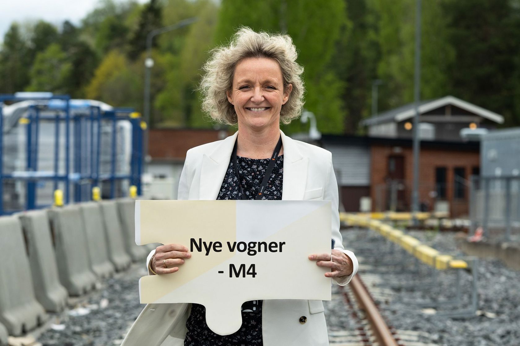 En viktig brikke: Konsernsjef Birte Sjule er fornøyd med å ha sikret nok vogner til Oslo innen Fornebubanen står klar i 2029. Foto: Christian Loennechen